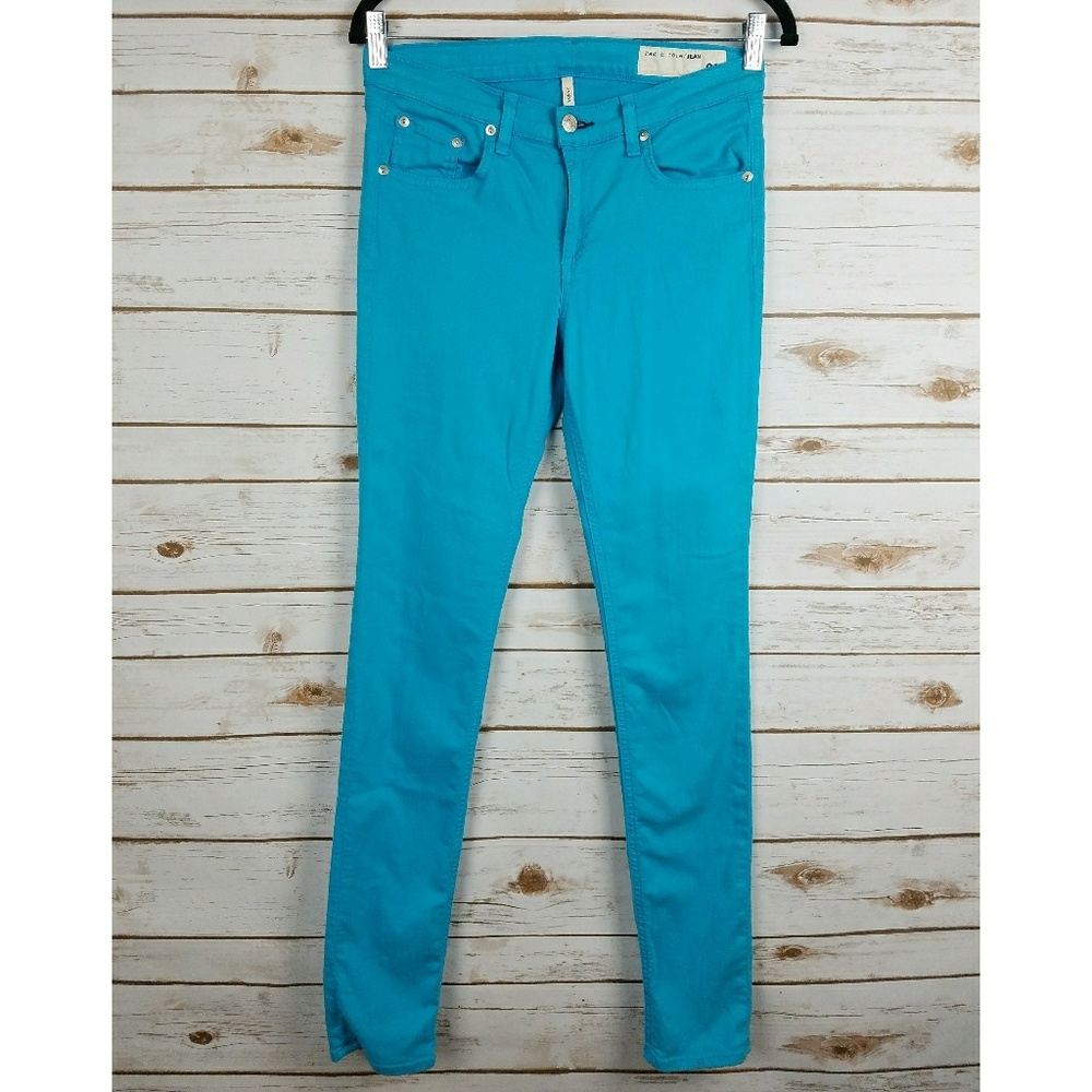 Rag & Bone Bright Blue Skinny Jeans  size 28