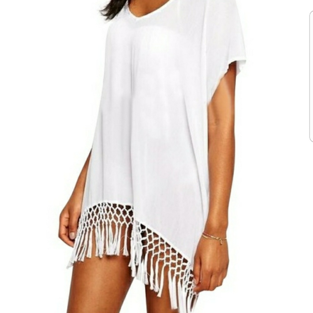 ***SOLD***Swim coverup Beach Bunny sheer M