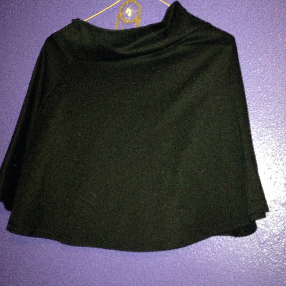 Black skater skirt