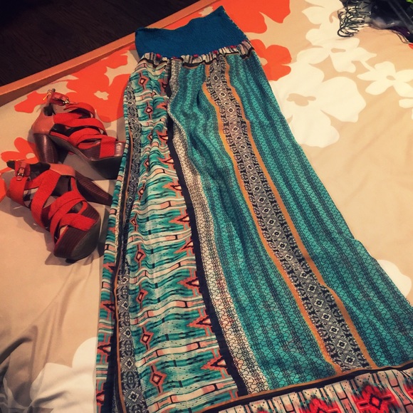 Flying Tomato strapless maxi - Picture 4 of 5