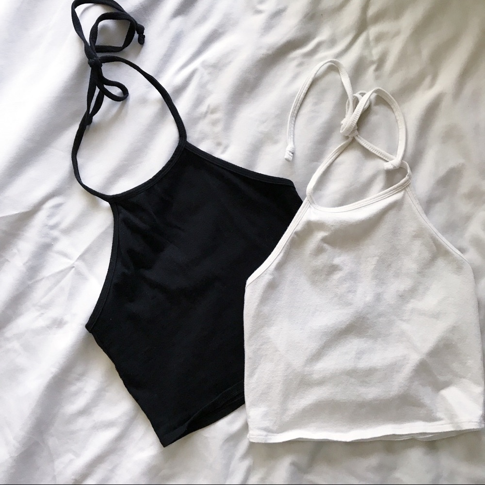 Halter Crop Tops