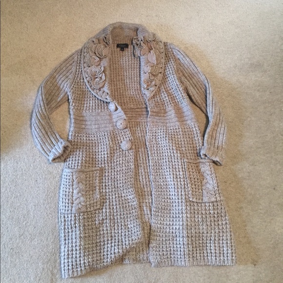 Longline sweater with pockets - Picture 1 of 3