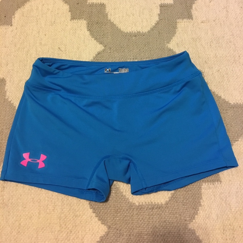 Under Armour Heat Gear Fitted Spandex Shorts