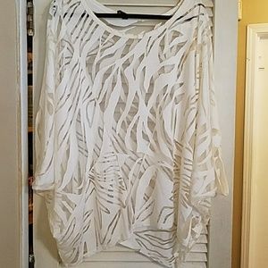 Cream colored blouse