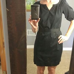 Merona shift dress w/tie