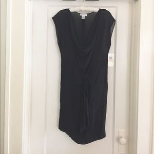 Calvin Klein sz 2 black sheer dress
