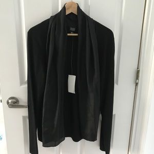 NWT Eileen Fisher Black Cardigan