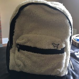 Pink campus backpack