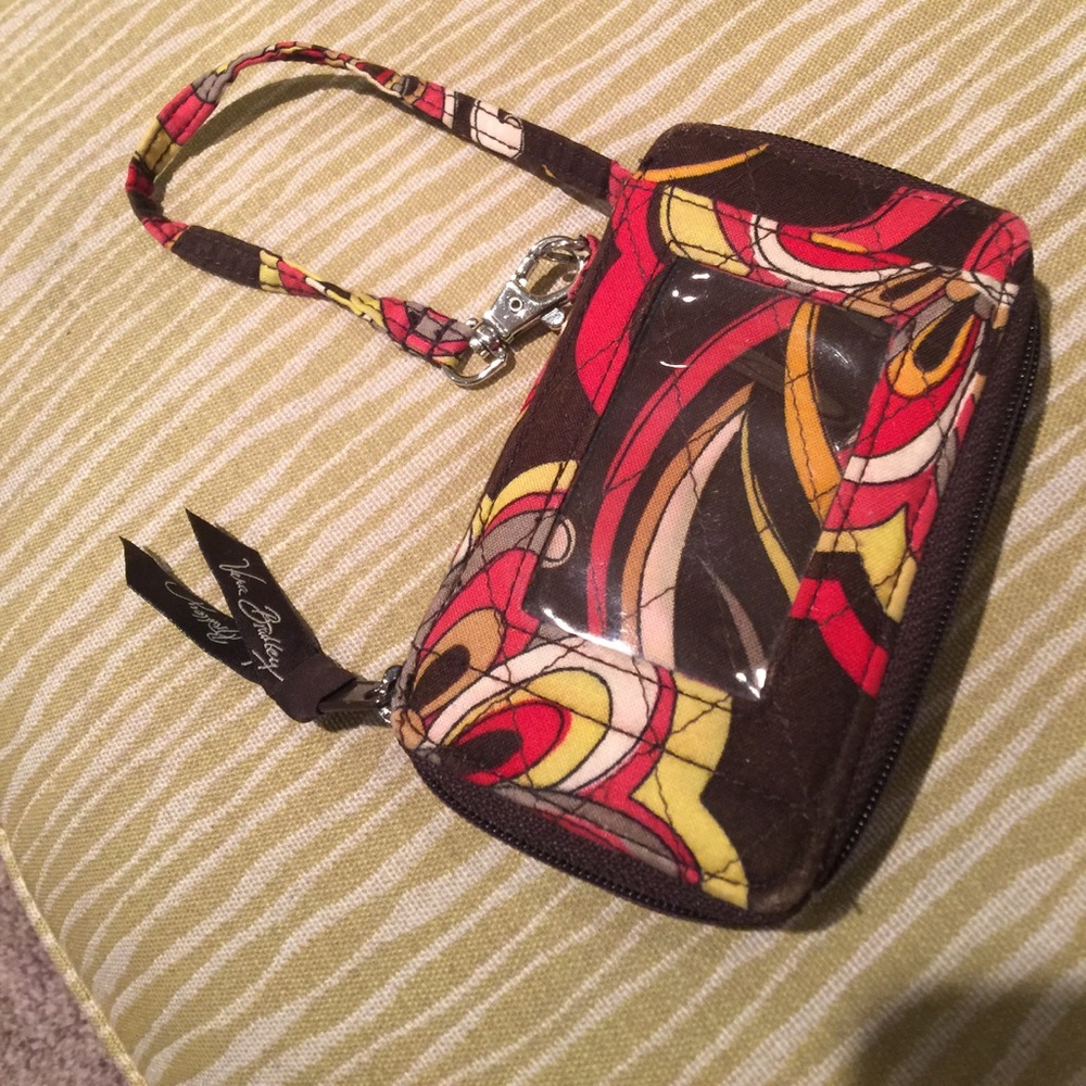 SOLD Vera Bradley PUCCINI wrap around wristlet