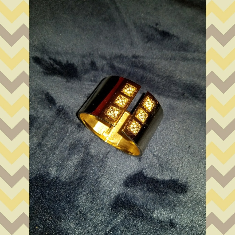 Victoria's Secret cuff gold bracelet