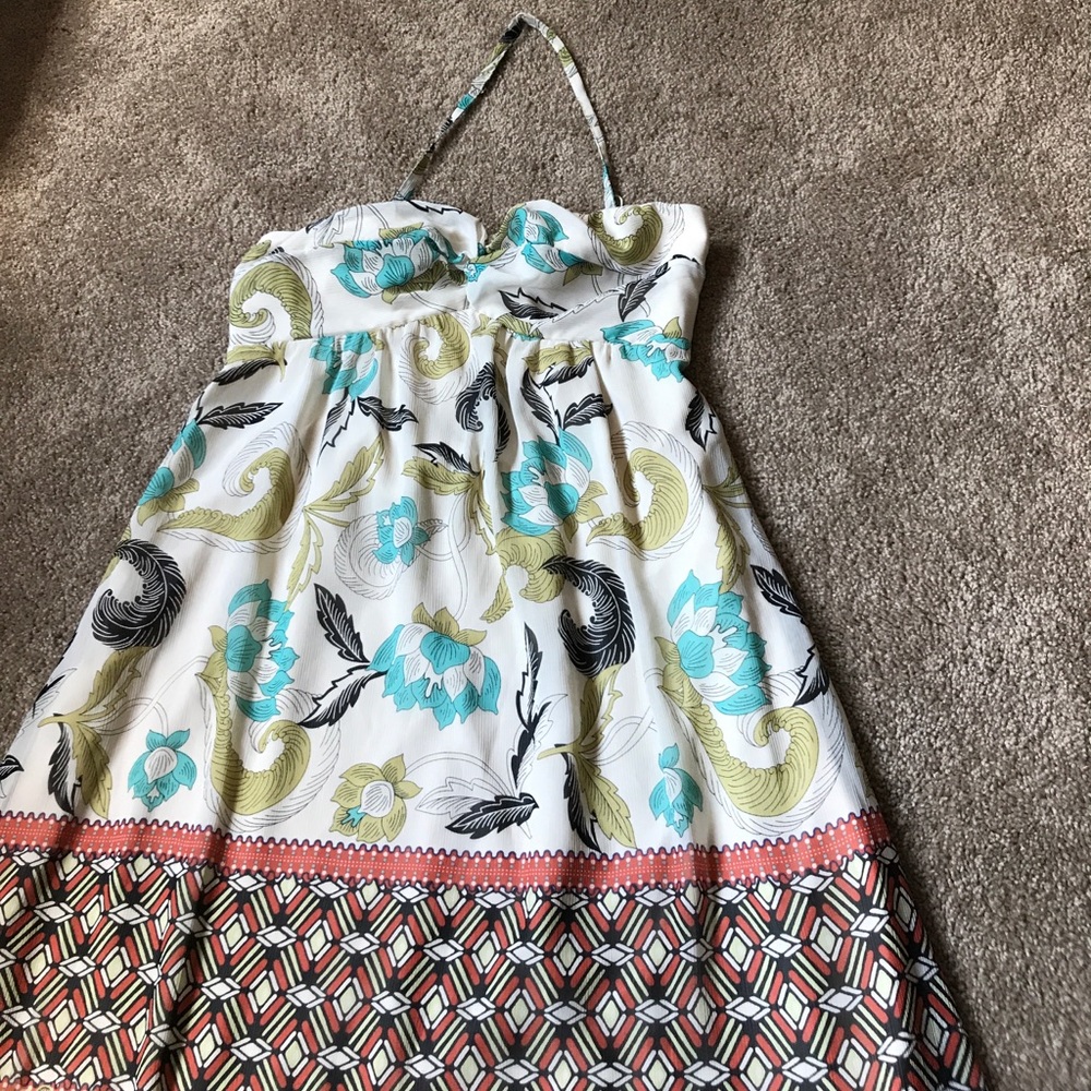 The Limited strapless/halter dress - size 4