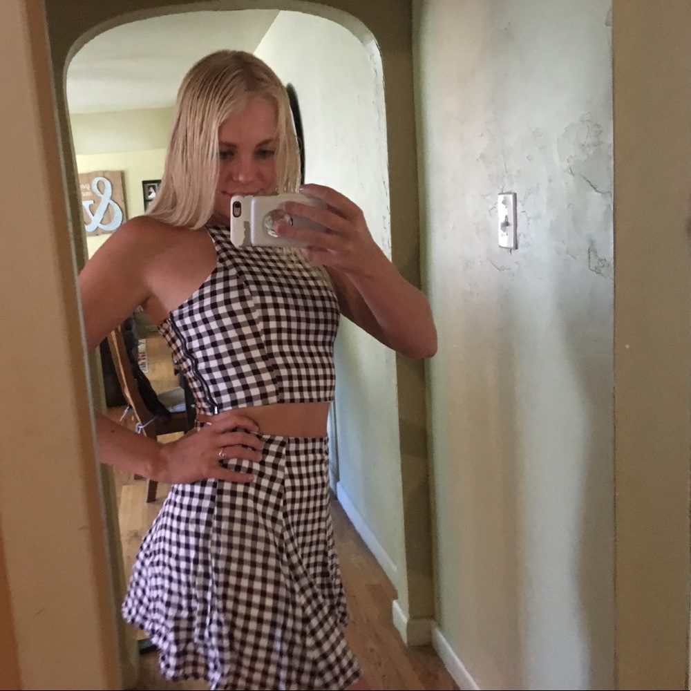 Checkered 2 piece set