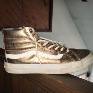 Vans Rose Gold Hi Slim