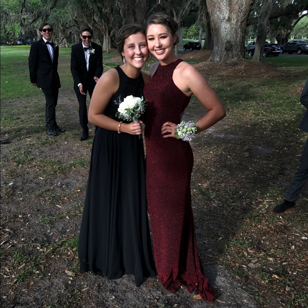 Red prom/ formal dress