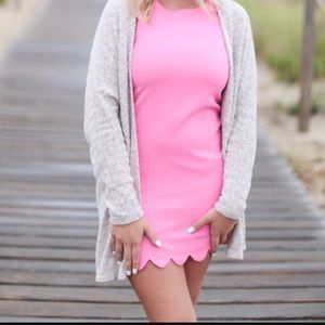 Pink Scalloped dress
