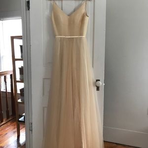 Floor length prom dress