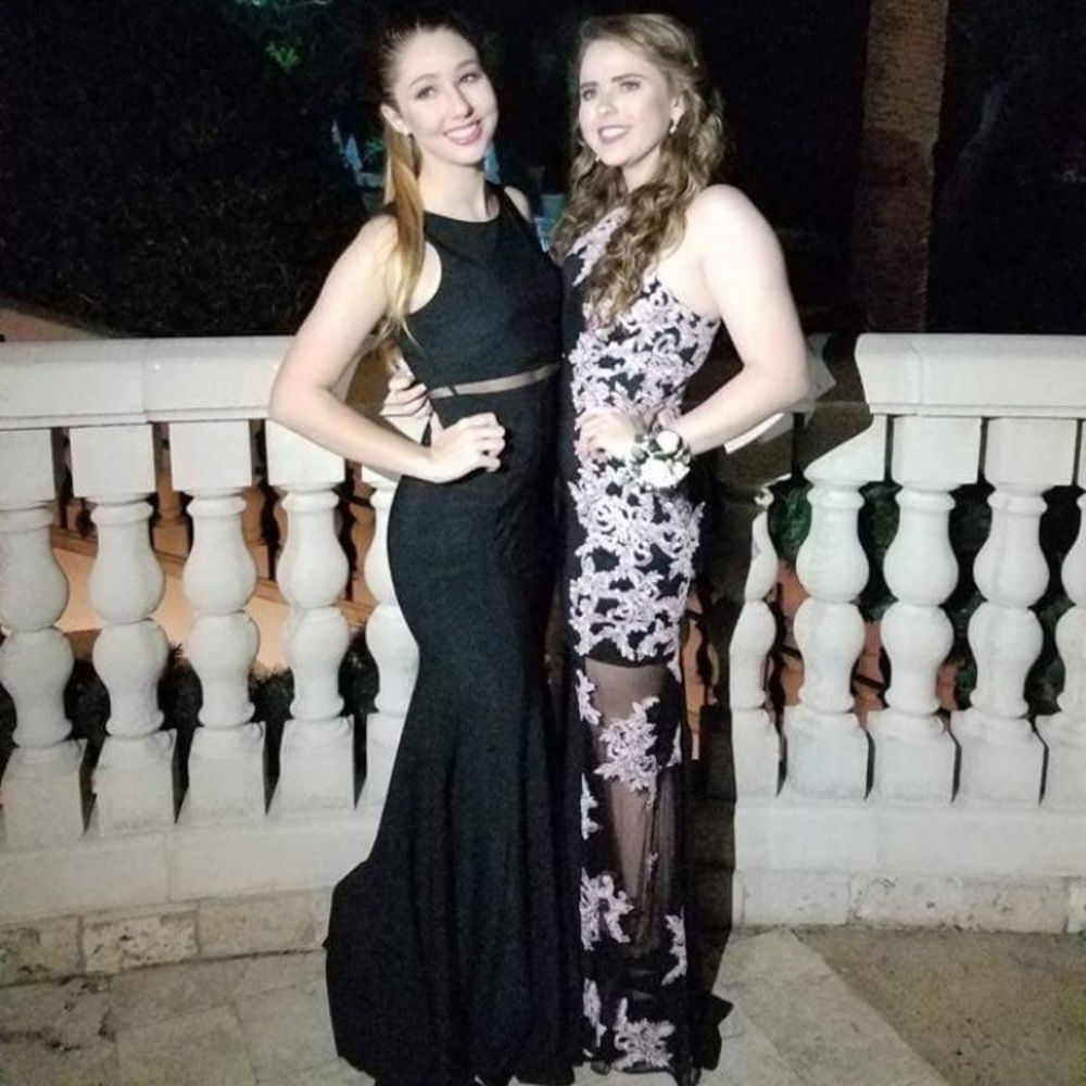 Black formal dress
