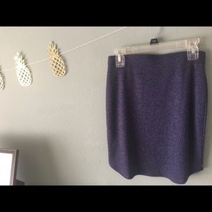 Indigo pencil skirt ( Cotton On) Never Worn