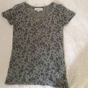 LOFT size XSm green top