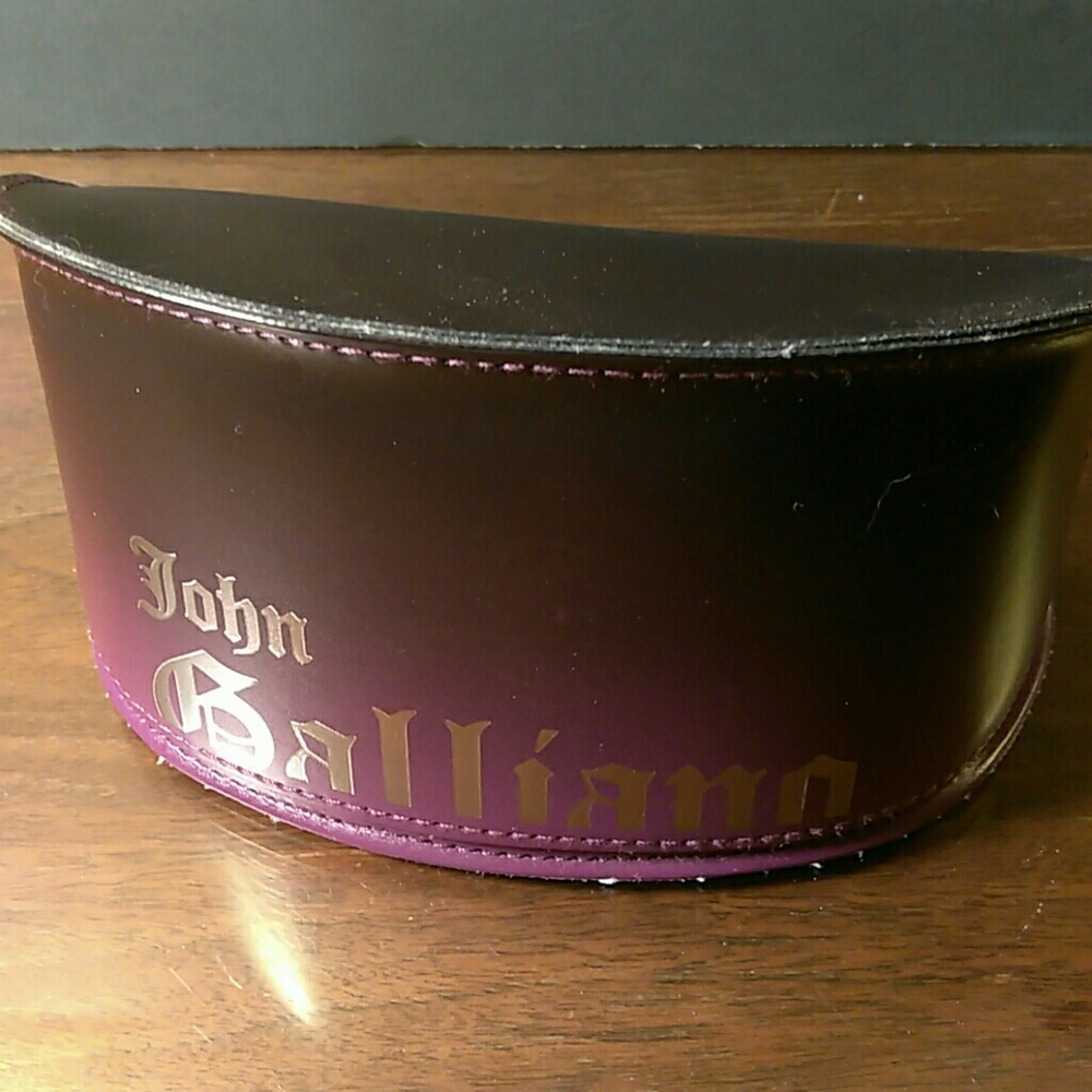 John Galliano sunglass CASE ONLY**