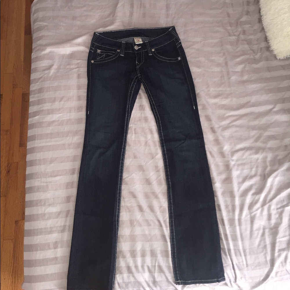 True Religion Straight Leg Jeans