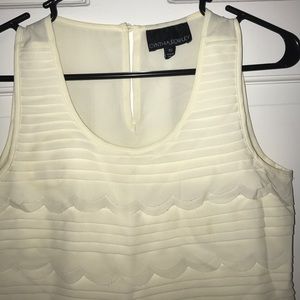 scalloped shirt