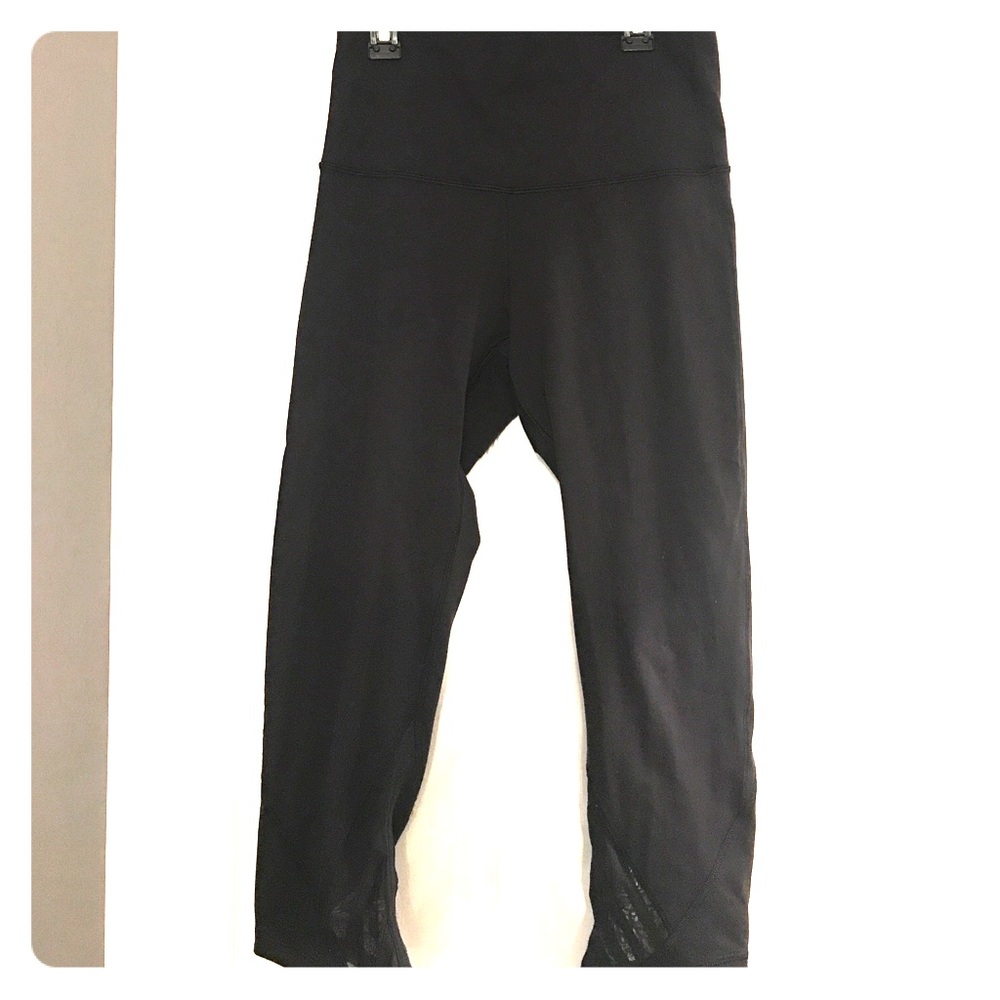 Lulu lemon cropped capris