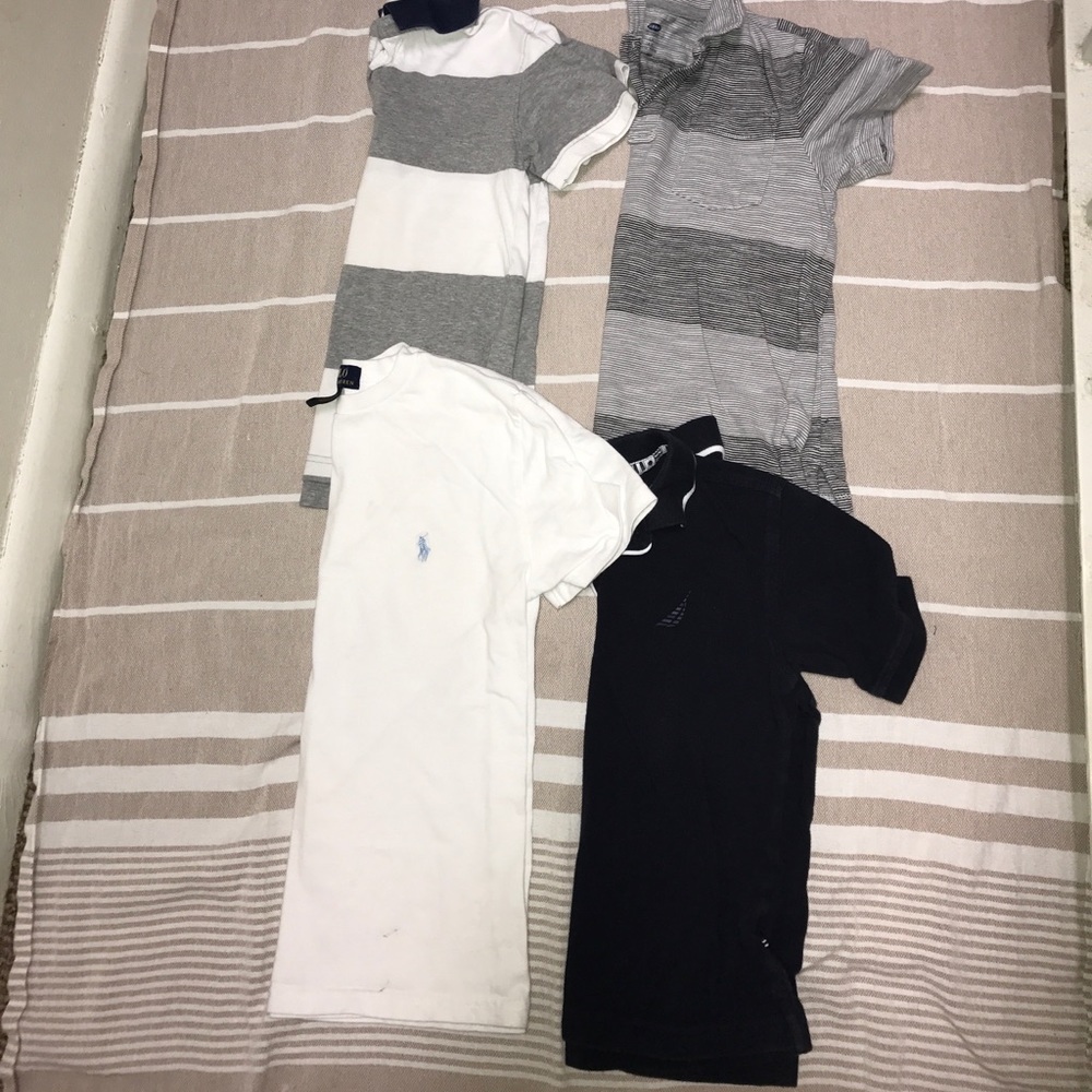 Lot of 4 boys shirts
