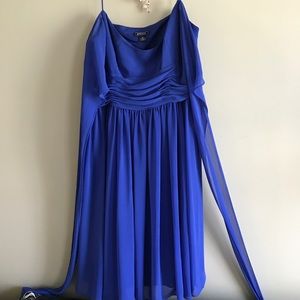 Purple Wrap dress short