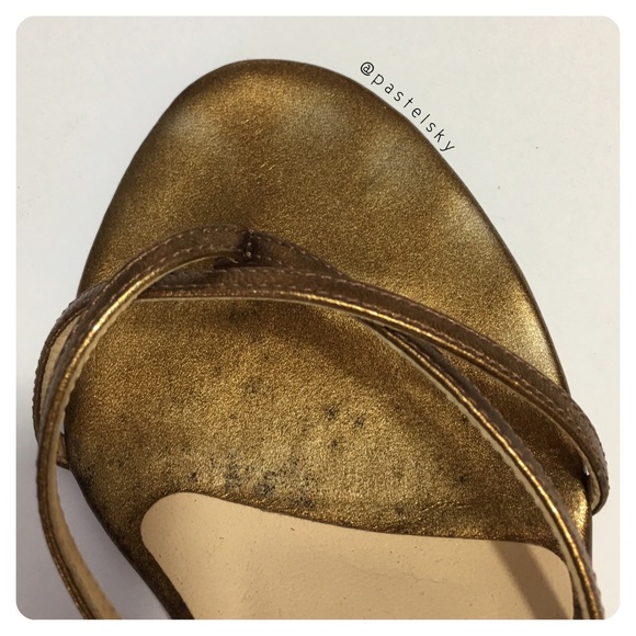 authentic JIMMY CHOO kitten heel sandals - Picture 5 of 8