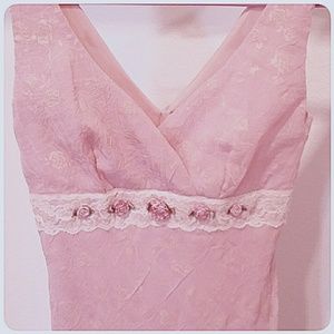 Ruby Rox Dresses - Ruby Rox Vintage Look Prom Dress Antique Pink Ruby Rox Dresses - Ruby Rox Vintage Look Prom Dress Antique Pink