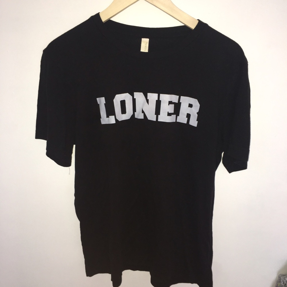 "Loner" shirt