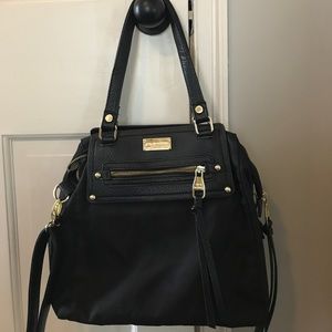 Steve Madden black crossbody purse