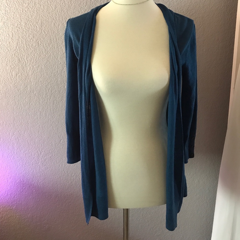 Dark blue cardigan