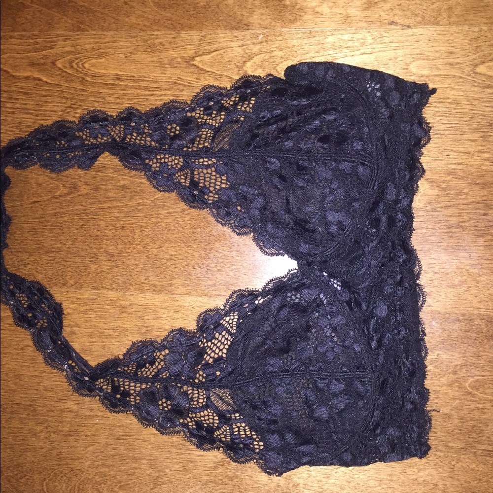 Black bralette