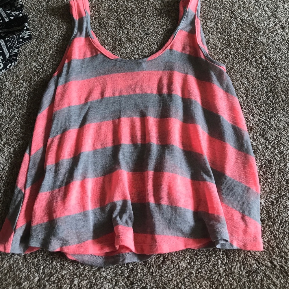 striped tank top