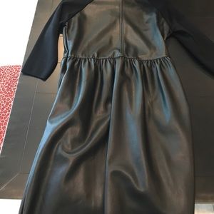 New with tags: Zara faux leather dress