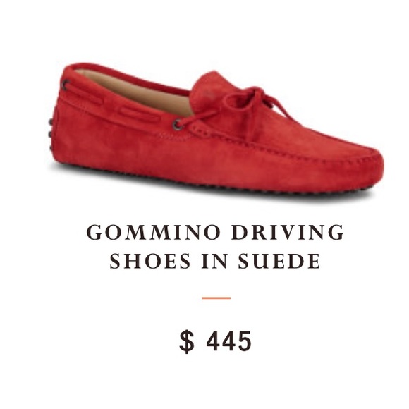 Tods gommino suede loafer