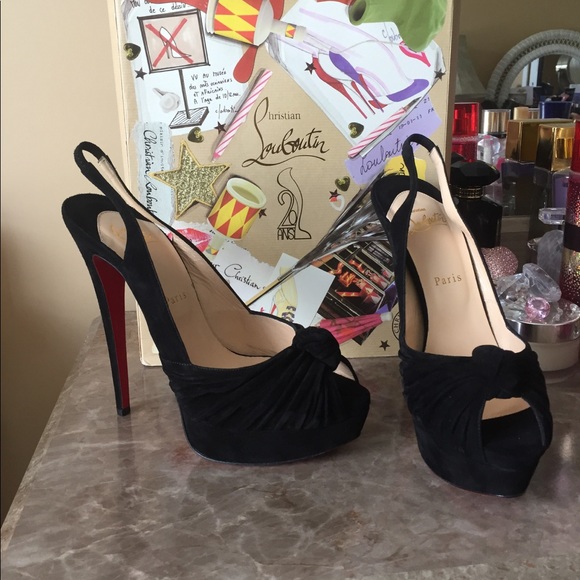 Black Christian Louboutin Shoes - Picture 2 of 4