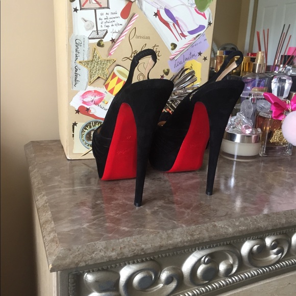 Black Christian Louboutin Shoes - Picture 3 of 4