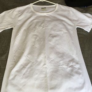 White Workout Shirt