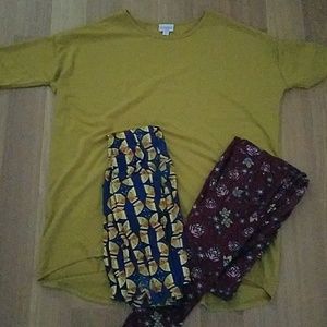 Lularoe Irma Outfit size XS and OS