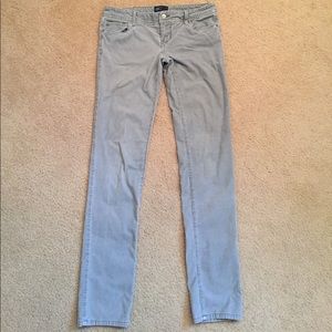 American Eagle Gray Corduroy 4 X-Long Pants
