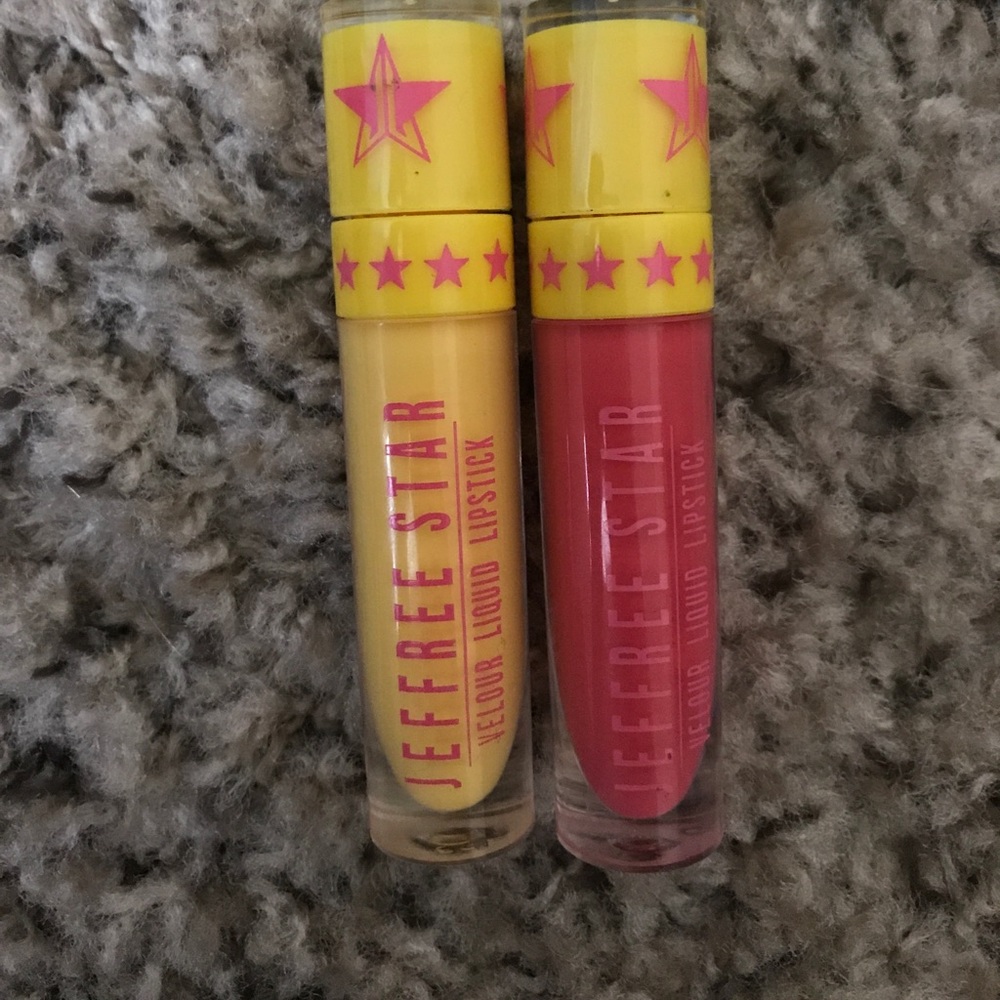 Two jefree star velour liquid lipsticks!!!