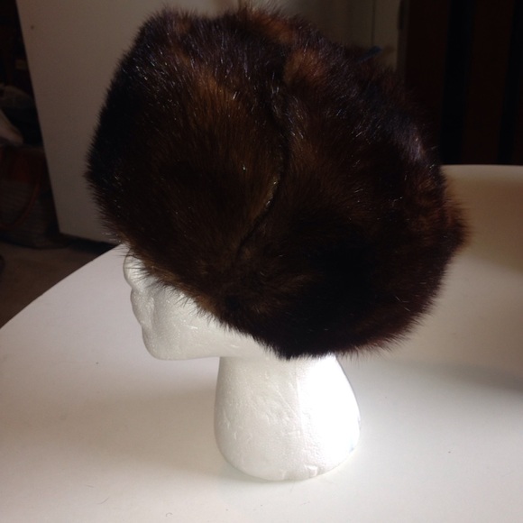 Genuine Russian styled mink hat main image 4