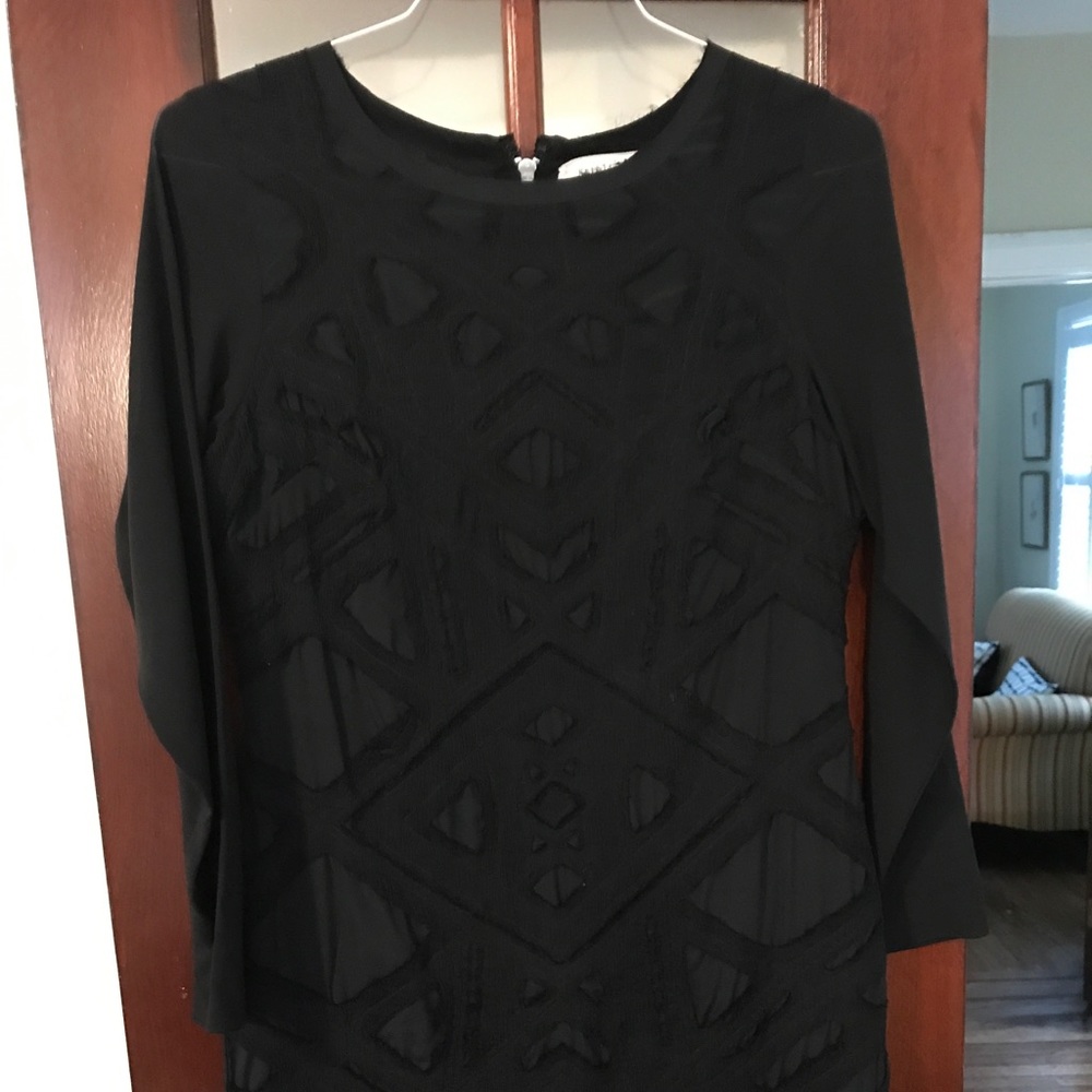 Black long sleeve Nicole Miller dress!!!
