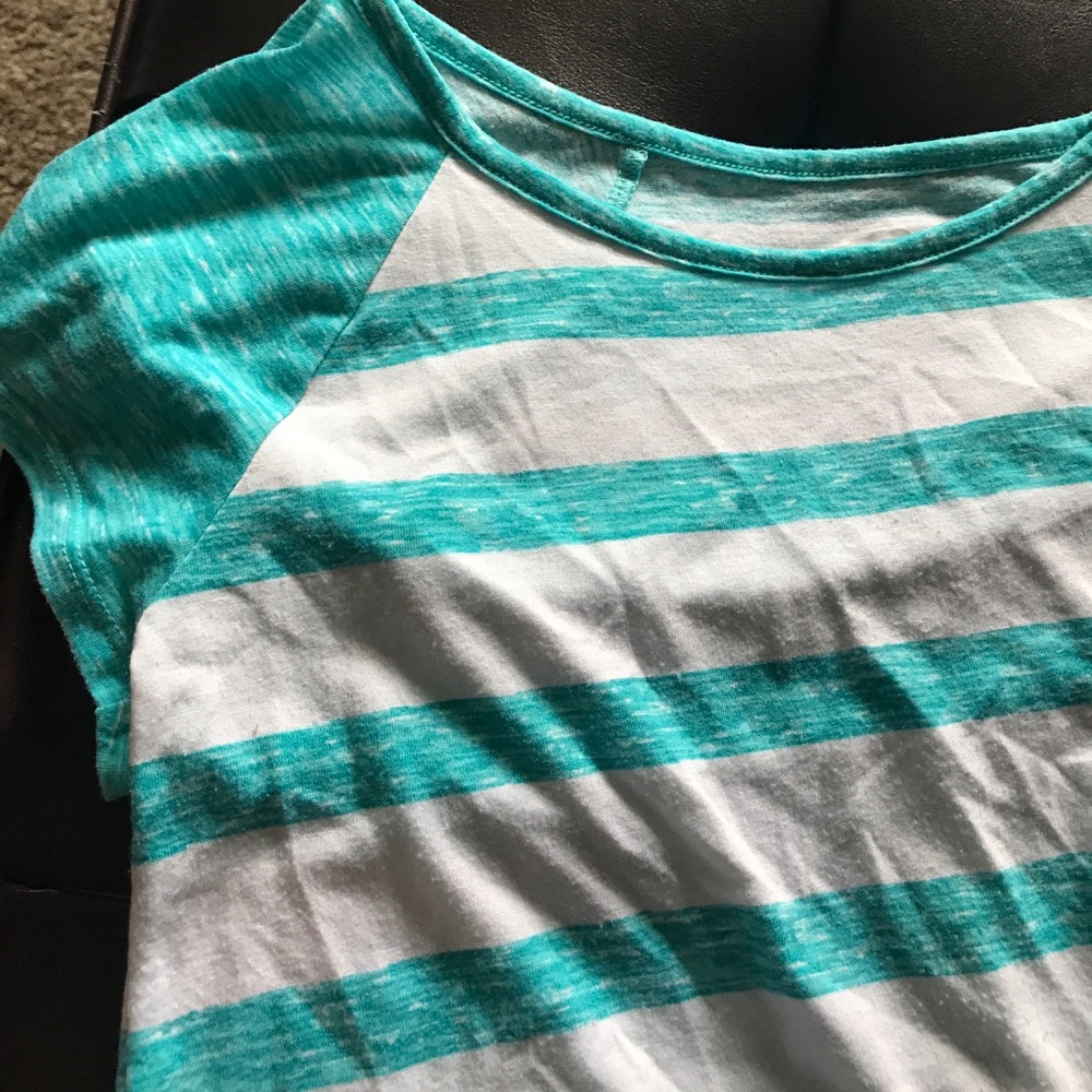 short sleeve striped tee