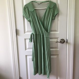 Boden wrap dress