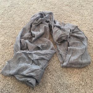 J. Crew lightweight chambray scarf