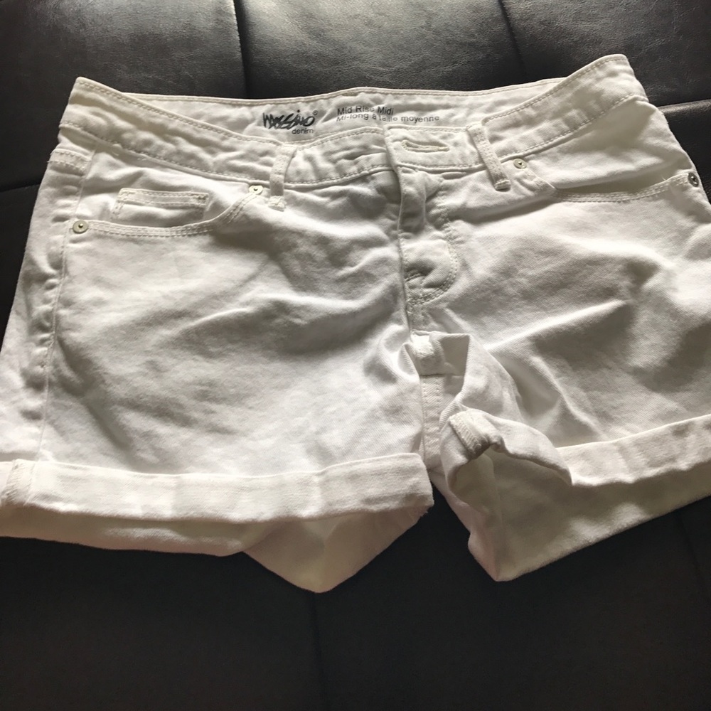 White shorts